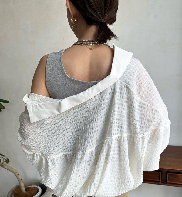  「スクエアニットタンク」|ニット・セーター|