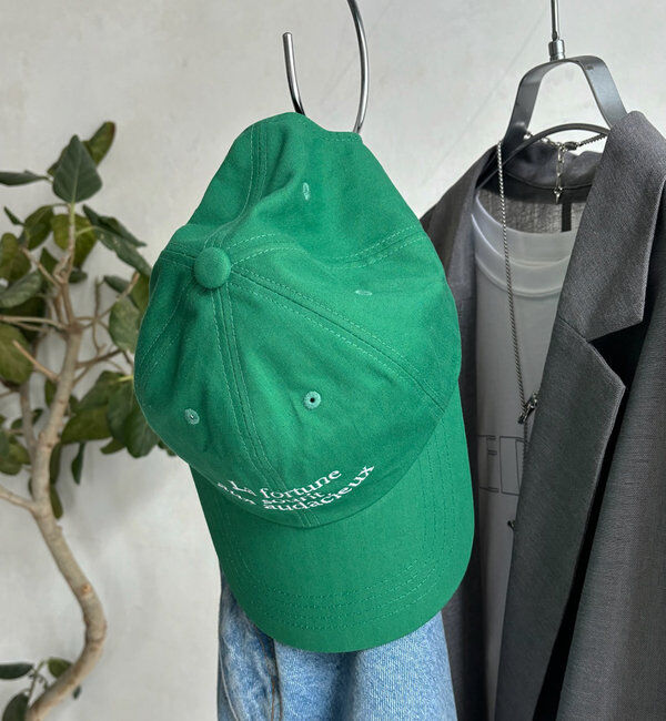  「３段刺繍ロゴキャップ」|ハット|