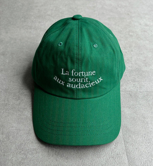  「３段刺繍ロゴキャップ」|ハット|