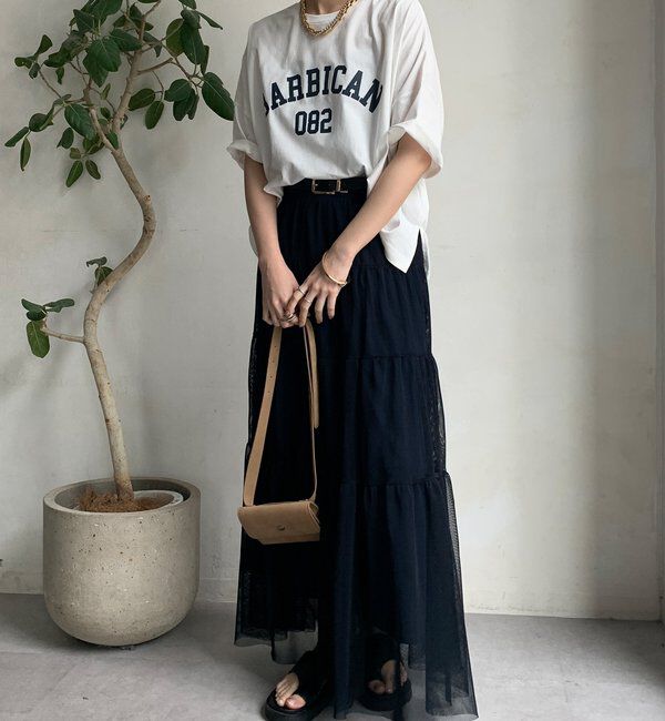  「【WEB限定】カレッジロゴTEE」|Tシャツ・カットソー|