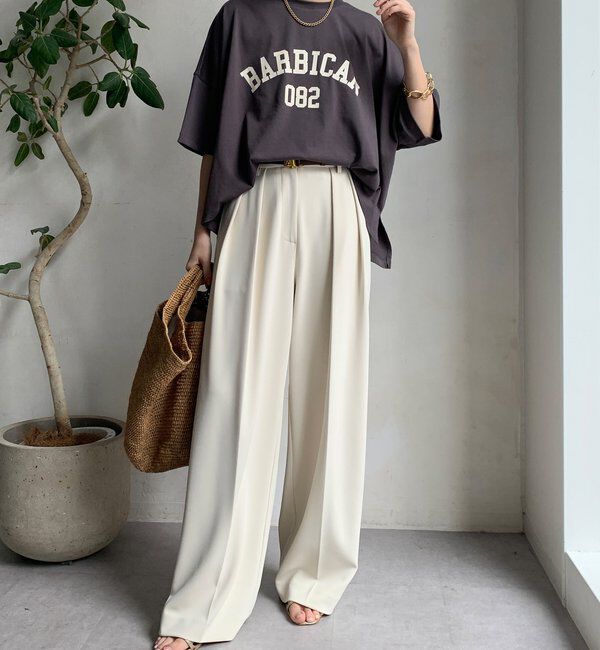  「【WEB限定】カレッジロゴTEE」|Tシャツ・カットソー|