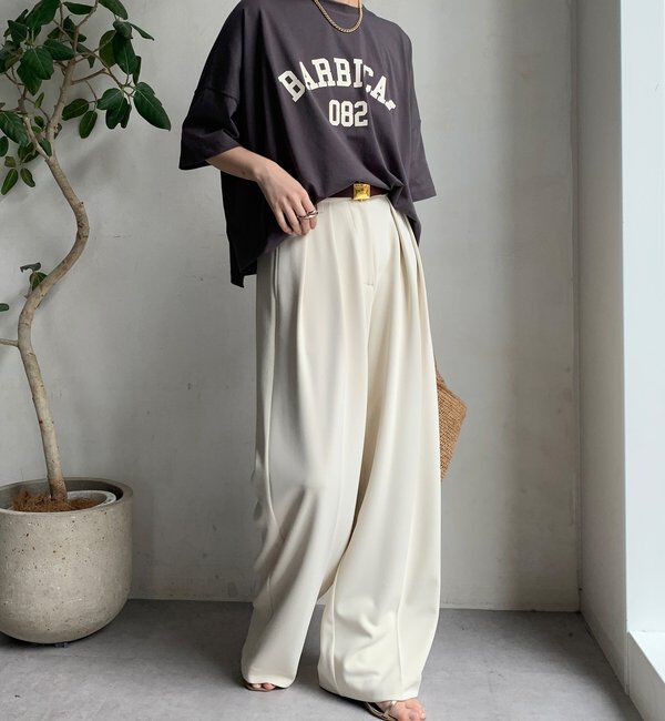  「【WEB限定】カレッジロゴTEE」|Tシャツ・カットソー|