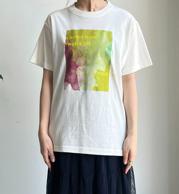  「【WEB限定】ロゴペイントTEE」|Tシャツ・カットソー|
