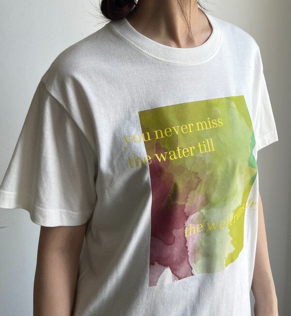  「【WEB限定】ロゴペイントTEE」|Tシャツ・カットソー|