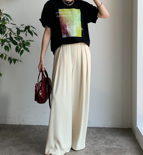  「【WEB限定】ロゴペイントTEE」|Tシャツ・カットソー|