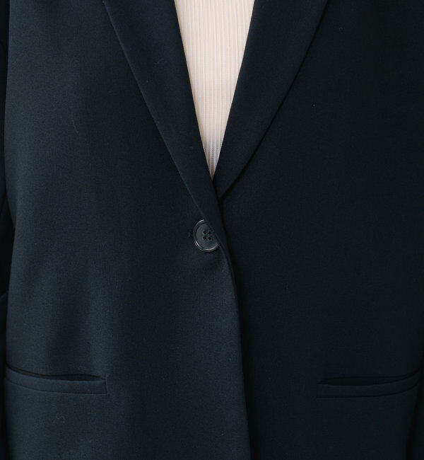  「【裏地あり/デザイン袖】デザインオーバージャケット」|ブルゾン・スタジャン|