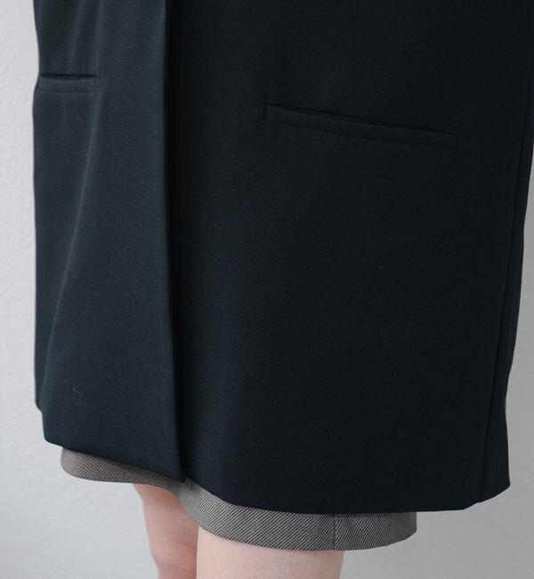  「【裏地あり/デザイン袖】デザインオーバージャケット」|ブルゾン・スタジャン|