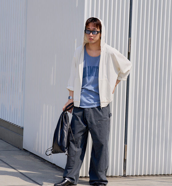  「*【WHIMSIC】サンフェードロゴタンクトップ」|キャミソール|