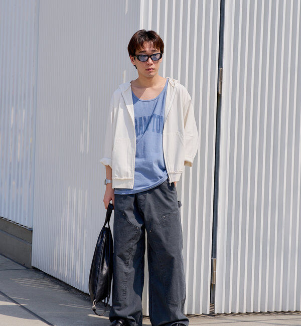  「*【WHIMSIC】サンフェードロゴタンクトップ」|キャミソール|