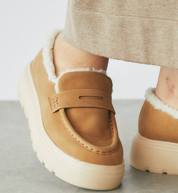  「ムートンモカシンスニーカー」|その他|