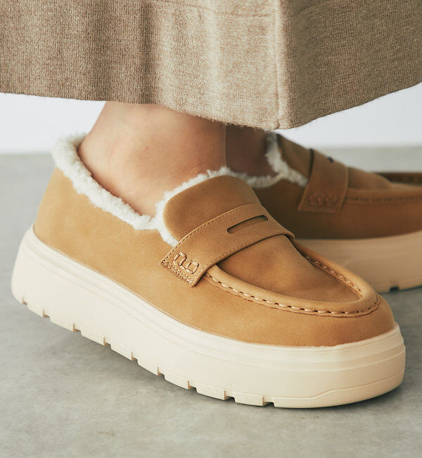  「ムートンモカシンスニーカー」|その他|