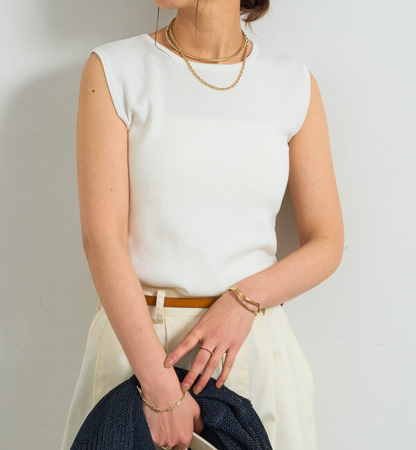  「《着心地が良い》ニットタンクトップ」|ニット・セーター|