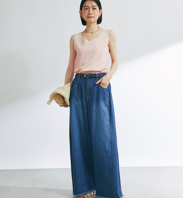  「《着心地が良い》ニットタンクトップ」|ニット・セーター|