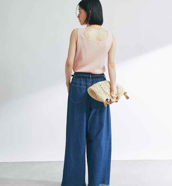  「《着心地が良い》ニットタンクトップ」|ニット・セーター|