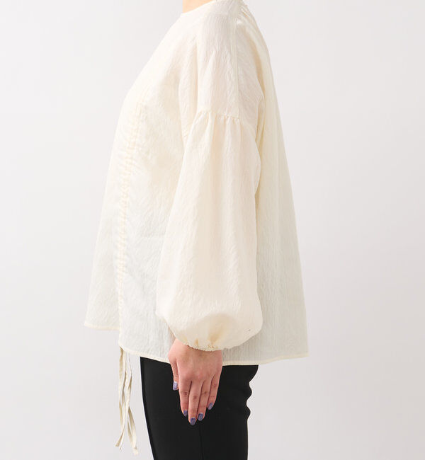  「ドロストシャーリングブラウス」|シャツ・ブラウス|