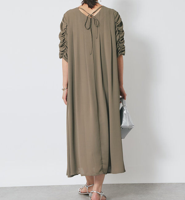  「ドレープシャーリングワンピース」|その他|