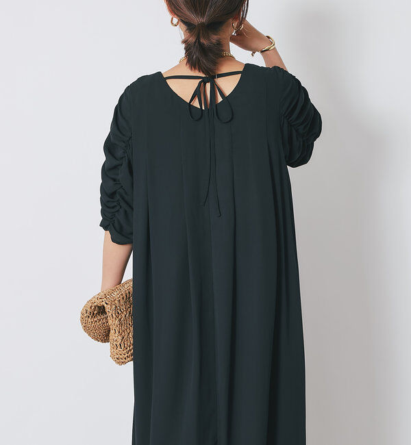  「ドレープシャーリングワンピース」|その他|