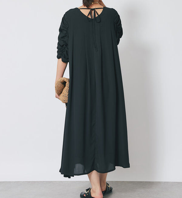  「ドレープシャーリングワンピース」|その他|