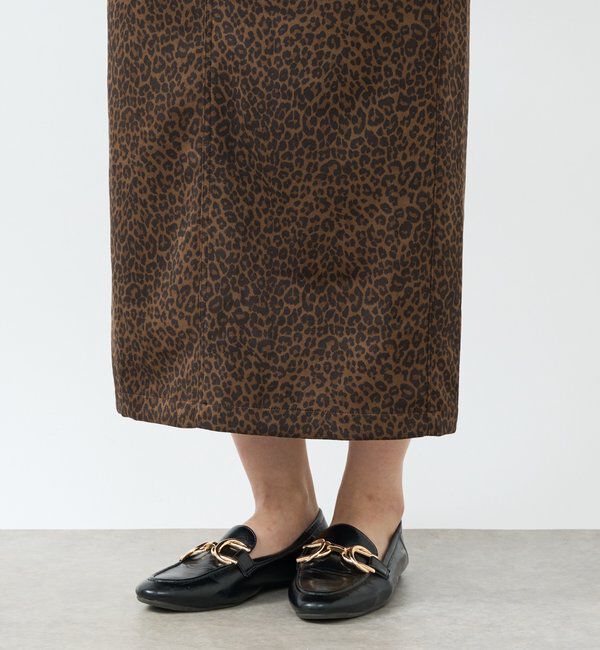  「《美シルエット◎》スエードナロースカート」|スカート|