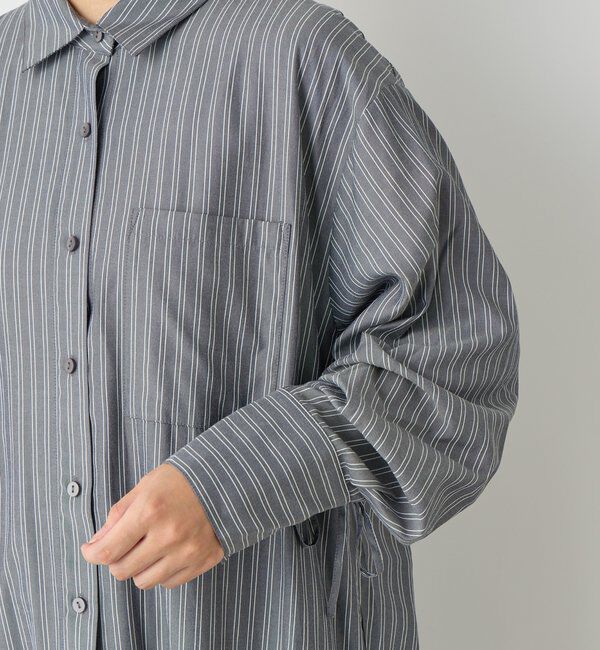  「《主役級アイテム◎》ストライプマーメイドシャツワンピース」|その他|