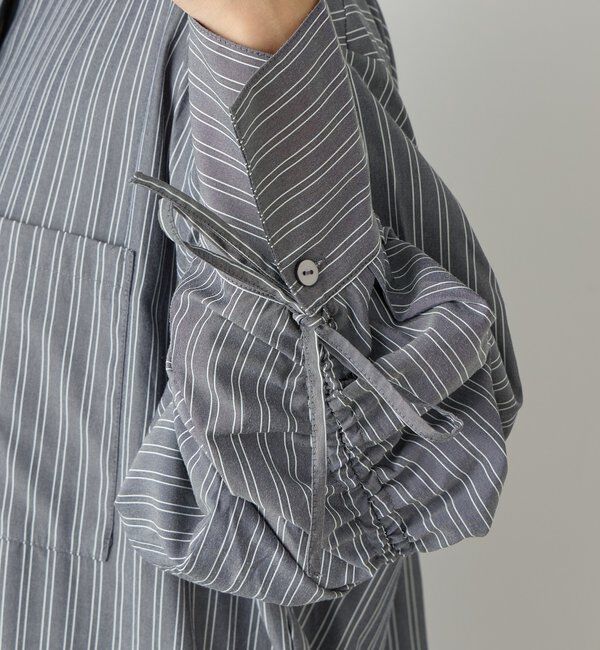  「《主役級アイテム◎》ストライプマーメイドシャツワンピース」|その他|