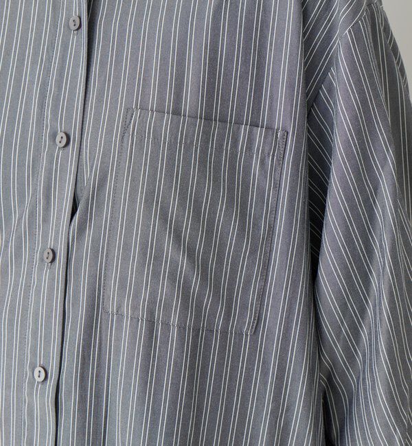  「《主役級アイテム◎》ストライプマーメイドシャツワンピース」|その他|