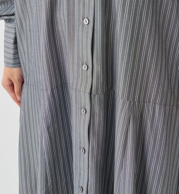  「《主役級アイテム◎》ストライプマーメイドシャツワンピース」|その他|