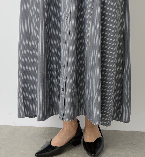  「《主役級アイテム◎》ストライプマーメイドシャツワンピース」|その他|