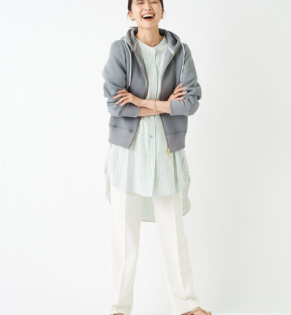  「【WEB限定/累計販売9000枚突破】スポンジダンボールZIPパーカーカットソー」|パーカー|