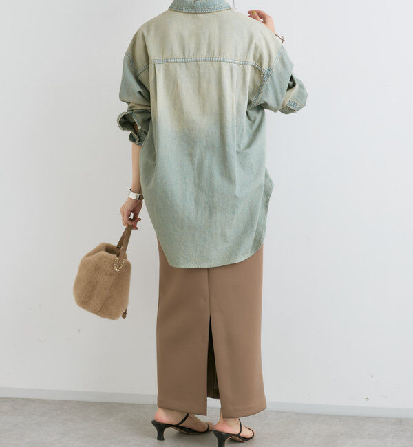  「【ベストセラー】【MONN.:.(モン)】ビッグデニムシャツ」|シャツ・ブラウス|