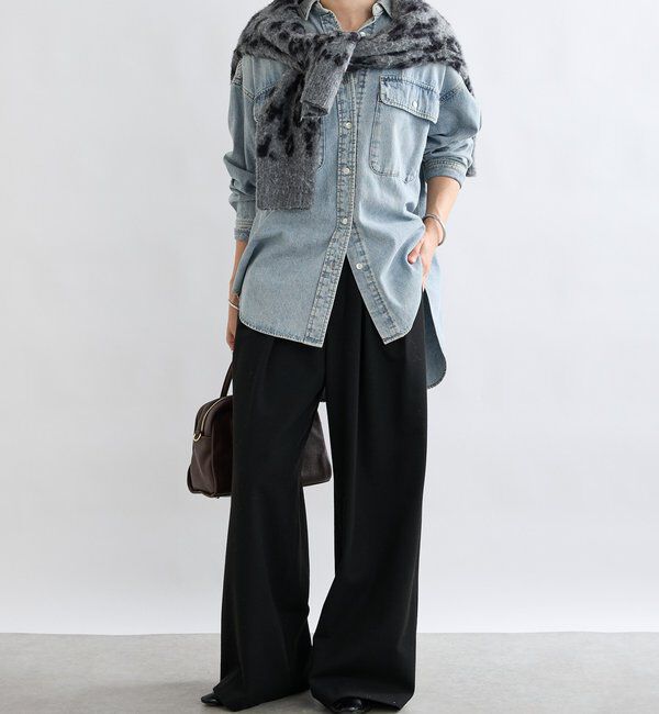  「【ベストセラー】【MONN.:.(モン)】ビッグデニムシャツ」|シャツ・ブラウス|