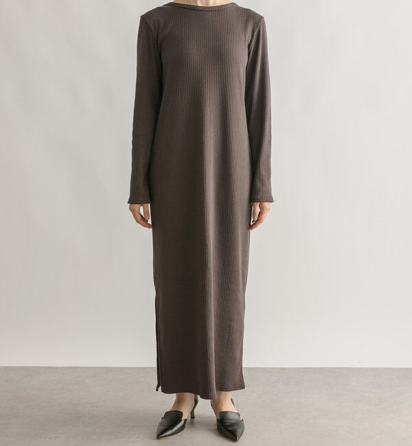  「【全骨格細見え】2WAYロングリブワンピース」|ワンピース|