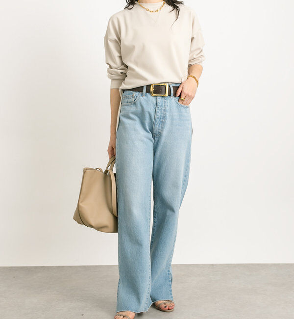  「【ウォッシャブル/しわになりにくい】カットジョーゼットプルオーバー」|Tシャツ・カットソー|