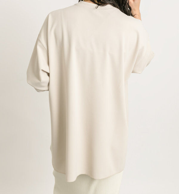  「【ウォッシャブル/しわになりにくい】カットジョーゼットプルオーバー」|Tシャツ・カットソー|