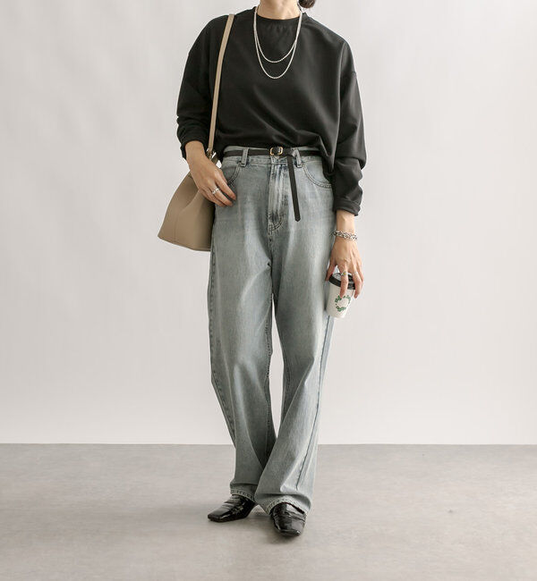  「【ウォッシャブル/しわになりにくい】カットジョーゼットプルオーバー」|Tシャツ・カットソー|