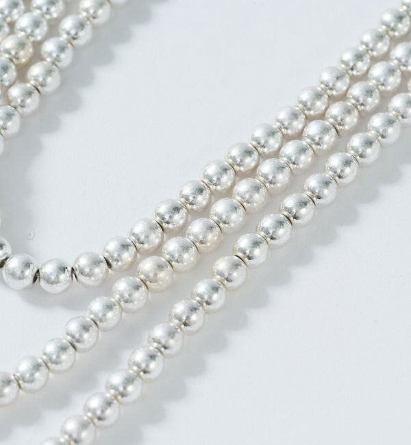  「【存在感抜群】ライトボールチェーンネックレス」|ブローチ・コサージュ|