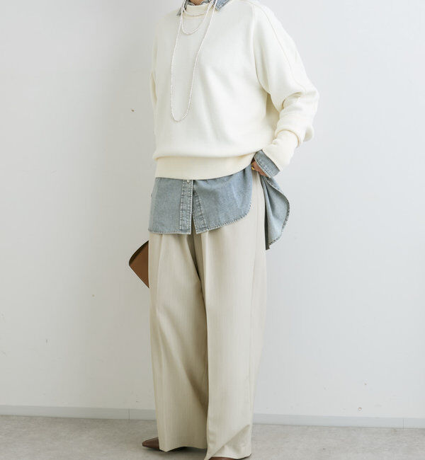  「【存在感抜群】ライトボールチェーンネックレス」|ブローチ・コサージュ|