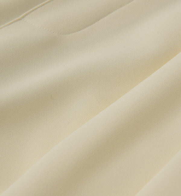  「【ウォッシャブル】【シーズンレスで使える】タックワイドスラックス」|チノ|