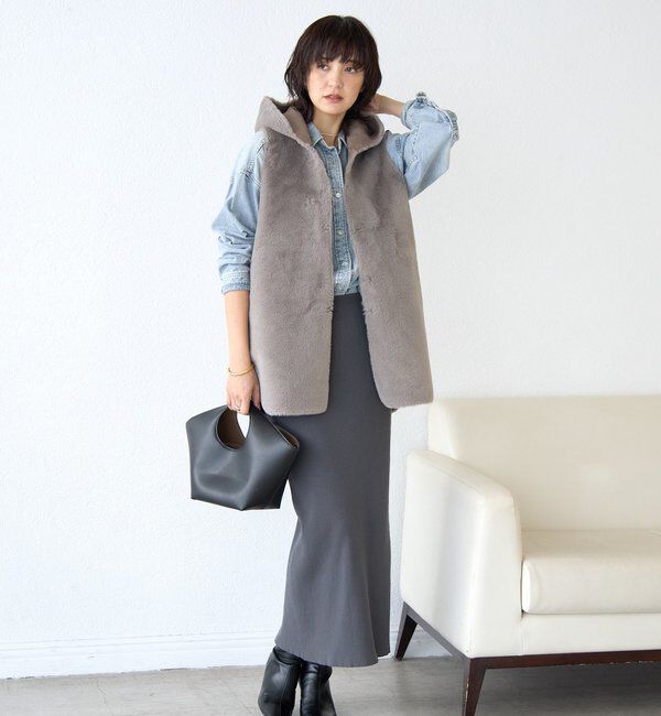  「【名品/リバイバル】【MONN.:.(モン)】Lightビッグデニムシャツ」|シャツ・ブラウス|