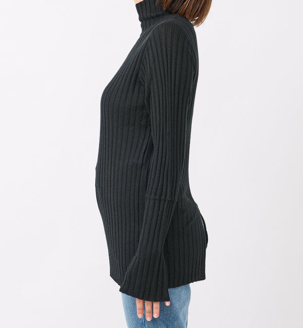  「【新色追加・リバイバル】シルクカシミヤリブニット」|ニット・セーター|