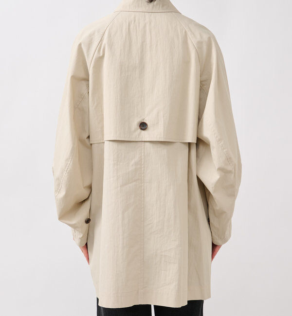  「【ラフに羽織れる】オーバーミドルトレンチコート」|トレンチコート|