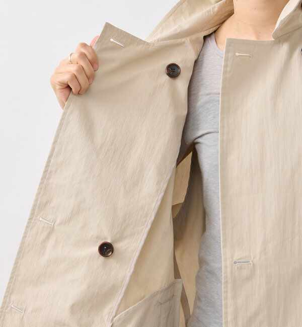  「【ラフに羽織れる】オーバーミドルトレンチコート」|トレンチコート|