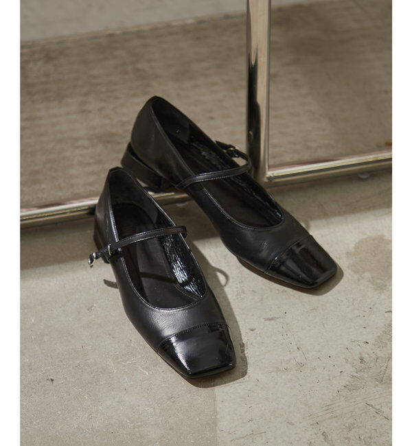  「【Hoaw.】スクエアメリージェーン」|パンプス|