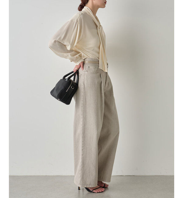  「キュプラボウタイブラウス」|シャツ・ブラウス|