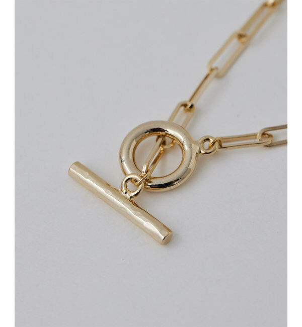  「オーバルチェーンネックレス」|リング|