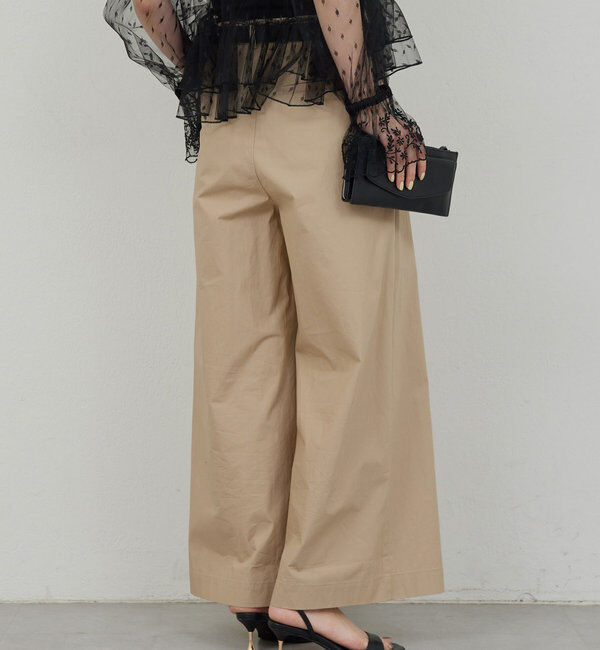  「タックウェザーパンツ」|チノ|