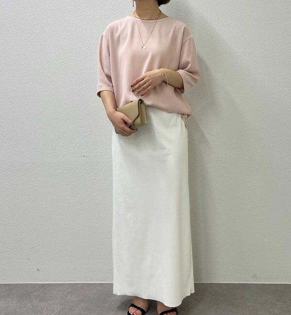  「バックスリットハーフスリーブブラウス」|シャツ・ブラウス|