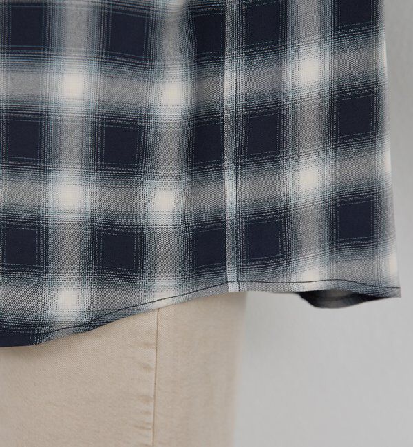  「オンブレチェックシャツ」|シャツ・ブラウス|