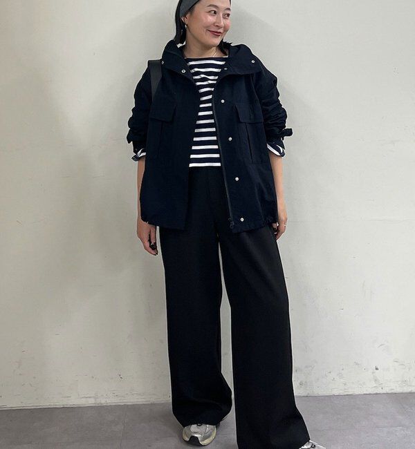  「【CHIKAコラボ】ハイカラーブルゾン」|ブルゾン・スタジャン|