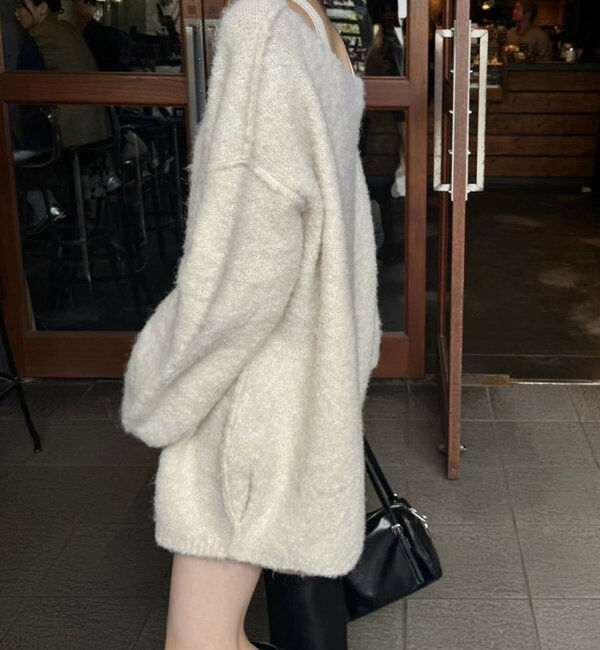  「【スタッフおすすめアイテム】ブークレMIXニット」|ニット・セーター|